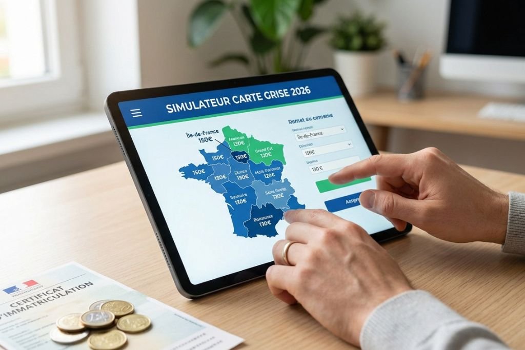 simulateur carte grise sur ordinateur